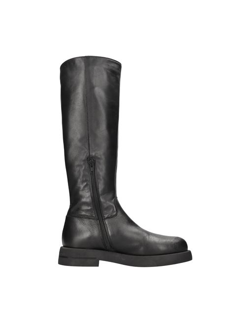 Leather boots PATRIZIA BONFANTI | LESLIE DREAMERNERO